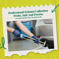 Exhaust Gas Diagnostic Probe, High-Accuracy Collection Tube, Compression-Ignition petrol Vehicle Test, Extended Handle