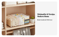 Stackable Clothes Drawer Space-Saving Pull-extendable Wardrobe Basket Large Capacity