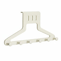 Over-the-Door Clothes Simple Installation to Install over-Door Coat Space Saving Household Storage for Bedroom