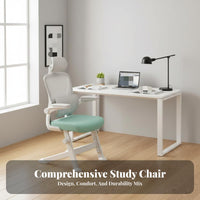 rotating Task Chair with Flip-up Arms Ergonomic Design Office Furniture