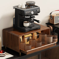 Coffee Machine Stand Multifunction Desktop Shelf Organizer Space Saving