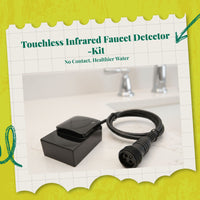 Induction faucet detector, contact controller accessories, smart blender replacement part with battery box for kitchen sink