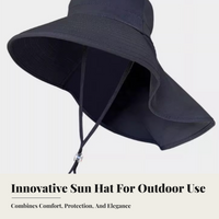 Adventure Hat Wide Brim UPF 50+ Breathable Foldable Hunting