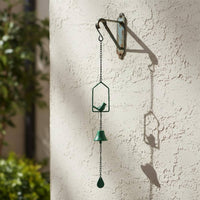 Cast Iron Wind Chime Clear Sound Home Decor Easy to Hang for Balcony