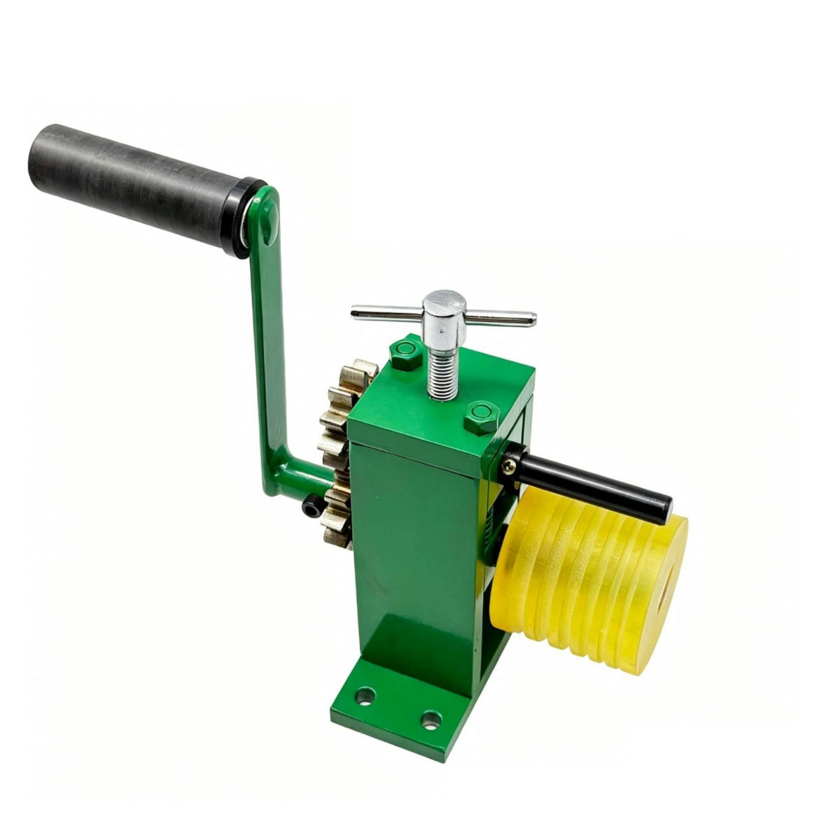 Mountable Earring Making Machine Lever Handle Manual Forming Tool Compact Circlet Former Bender Gear Driven