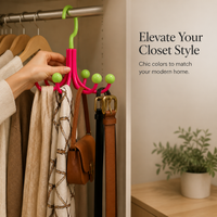 Dopamine Six-Claw Rotating Hanger for Wardrobe Organization