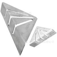 斜方块米尺三角铁尺 Miter Square 高精度斜角三角铁标记尺 现货