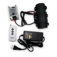 R4260 DC 12V/24V Motor for Escape Room, Massage Bed, Pepper Sieve, Vibrating Screen, Dry Ice Machine (US Plug)