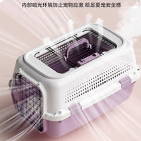 Pet Travel Carrier with Skylight, for Cats and Dogs up to 7kg, IATA Compliant