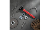 Two-in-onePurpose Angle Grinder Wrench Coated Grinder Spanner Wrench Replacement Tool Versatile for Workshop