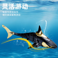 2.4G Remote Control Shark Toy Water Spraying Bionic Electric Water Toy for Boys