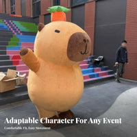 Inflatable Capybara Costume Funny Appearance Fullfigure Capybara Outfit