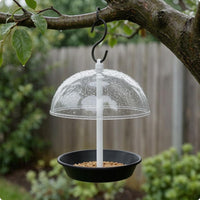 Hanging Bird Feeder Easy to Clean Dome Bird Feeder Weatherproof for Outdoor