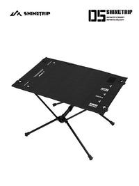 Lightweight Folding Camping Table with Aluminum Frame and Thick Oxford Cloth