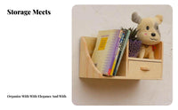 on vertical surfacemounted Storage Box toolcomplimentary installation vertical surface Shelf Minimalist aesthetic