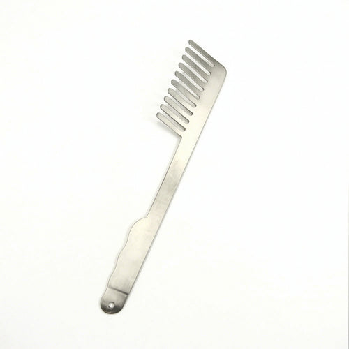 Pasta Fork with Comb-Like Head Rust-Resistant Cooking Utensil Sturdy for Chefs