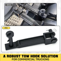 A20-6014 Single Tow Hook with Pull Pin Frame Pin for Peterbilt/Kenworth Truck Accessory
