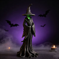 Resin Halloween Witch Figurine