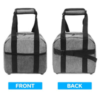 Single Bowling Ball Carry Bag with Padding and Handle