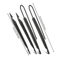 4 Pieces Hair Braiding Tool Set Braid Hook Set Latch Hook Implement