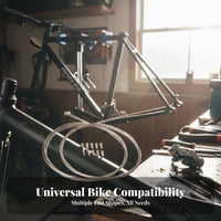 Bike Brake Gear Selector Inner Wire Kit Rust Resistant Bike Brake and Gear Selector Wire Kit Universal Cycle Drive Line Set