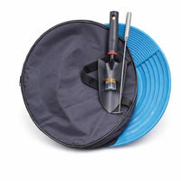 Gold Sifting Classifier Tray, Lightweight Gold Prospecting Pan, Gold Washing Pan #variant:Sky Blue