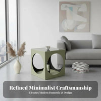 C-outlined Table Minimalist Design Indoor Furniture Sturdy for Apartment Dwellers