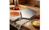 Pizza Peel with Folding Handle Grande Metal Pizza Peel Non-Slip Utensil Cocina for Outdoor Oven