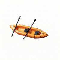Inflatable Boat Model Molded Details 2 Person Inflatable Raft Includes Oars
