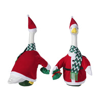 WPET Festive Porch Goose Outfit, 23 Inch, Snowman Style, Polyester