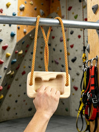 Indoor Rock Climbing Fingerboard Door Frame Trainer Wooden Pull-up Finger Exerciser