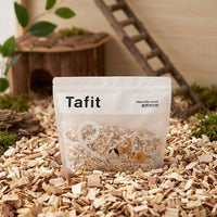 Low-Dust Hamster Bedding, Poplar and Fruit Wood Blend for Gerbils and Mice, Odor-Neutralizing Wood Chips, 1.2 kg Bulk Bag