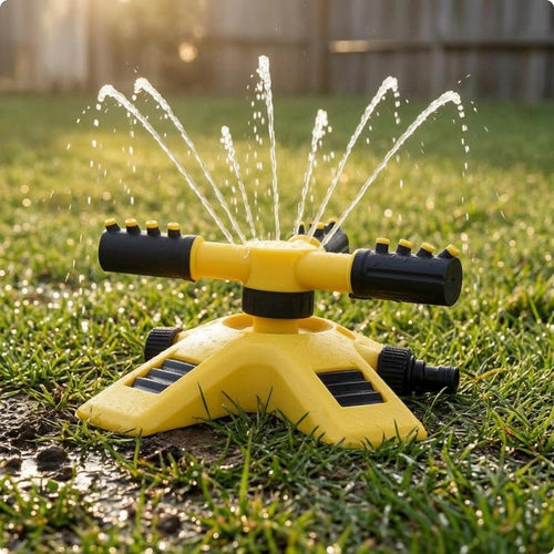 Rotating Garden Sprinkler Head ABS Plastic Outdoor Watering High Pressure Stable