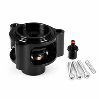 Black Turbo Blow-off Valve Base Aluminum Blow-off Valve Housing Anodized Finish Auto Part Machined