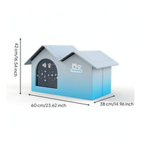 Pet Cooling House with Ice Packs Insulated for Living Room