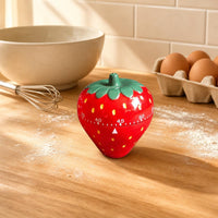 Mechanical Kitchen Timer Rotary Bell Wind-up Timer Red and Green