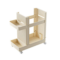 Athletic Gear Storage Organizer Mobile Sports Gear Organizer Space-Saving Storage Cart with Wheels for Fitness Enthusiasts, Small Apartments
