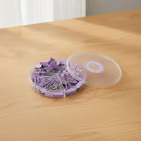 Colorful Document Clip Set with Case Long-Lasting Metal for Desk Organization