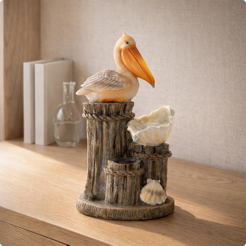 Seabird Figurine Freestanding Tabletop Seabird Figurine Ornament