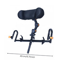 Wheelchair Headrest Aluminum Alloy Frame Adjustable Wheelchair Headrest