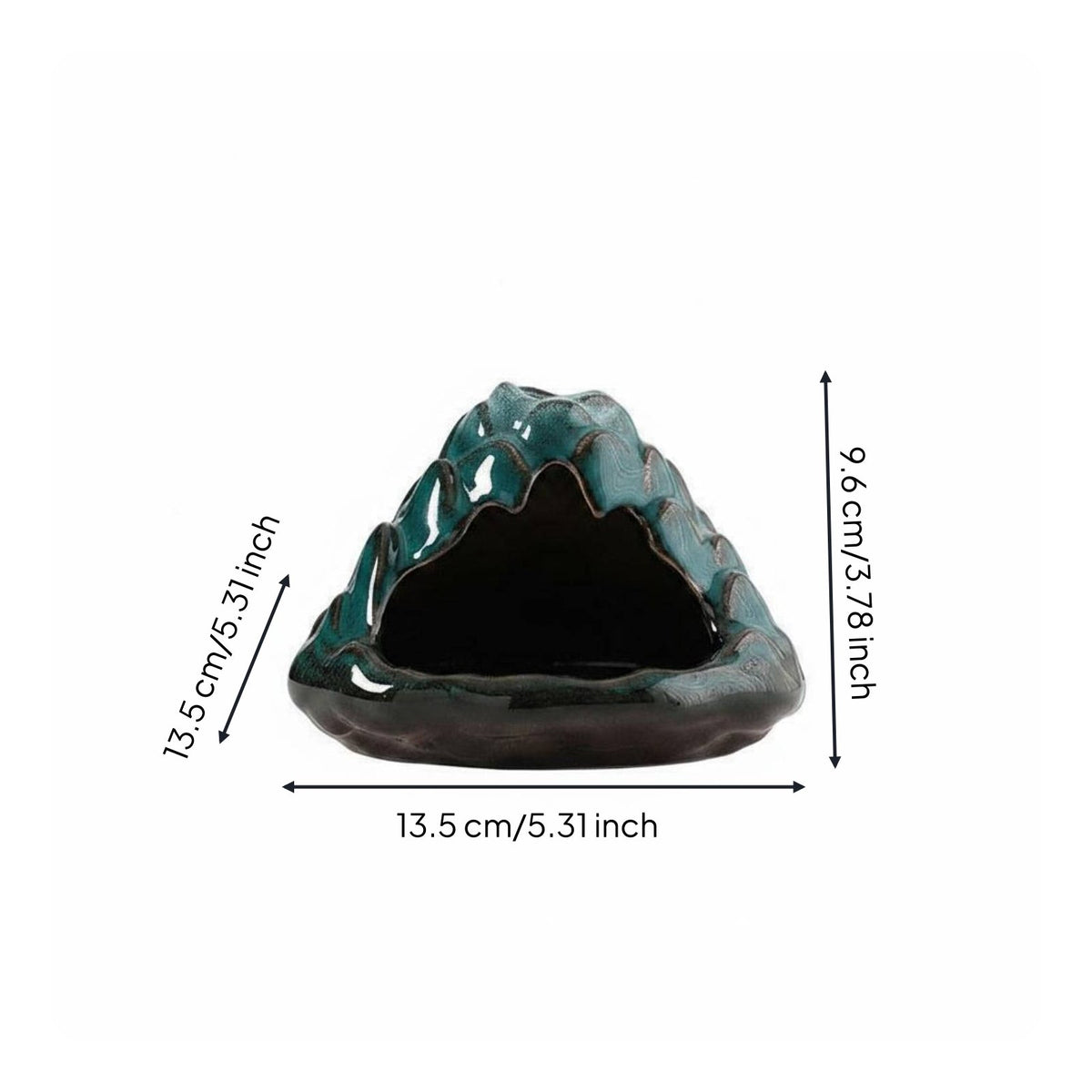 Ceramic Volcano Aromatic Burner Volcano Aromatic Holder Zen