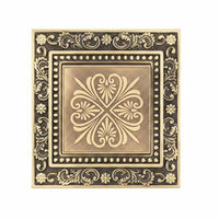 UK 13A Socket Panel Bronze Finish Patterned Wall Switch Cover