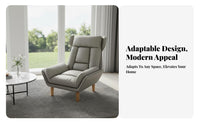 Highspine lounge chair Reclining Design Lounge Chair Comfortable Ergonomic for Adults