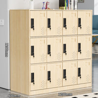Metal Storage Locker Lockable Doors Multiple-Door Steel Cabinet Heavy-Duty Locking Storage Cabinet for Students, Employees, School, Living Room