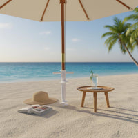 Spiral Umbrella Anchor Stable Hold Beach Umbrella Anchor Wind Resistant Parasol Base
