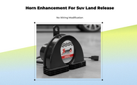 Waterproof electric horn for SUV