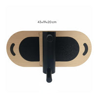 Plantar Fascia Stretching Device Solid Wood Construction for Home Gym, Athletes
