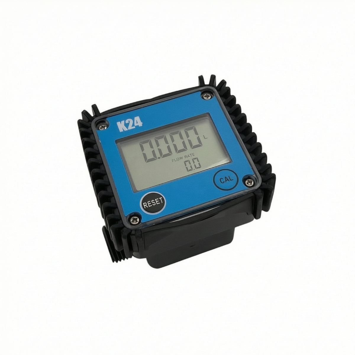 Digital Impeller Stream Meter with Digital Screen Display Threaded Liquid Stream Meter Compact for Technicians
