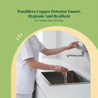 Touchless Wall-Mounted Automatic Bathroom Faucet