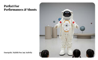 Cartoon Astronaut Costume Complete Set Astronaut Outfit long-lasting for Performances